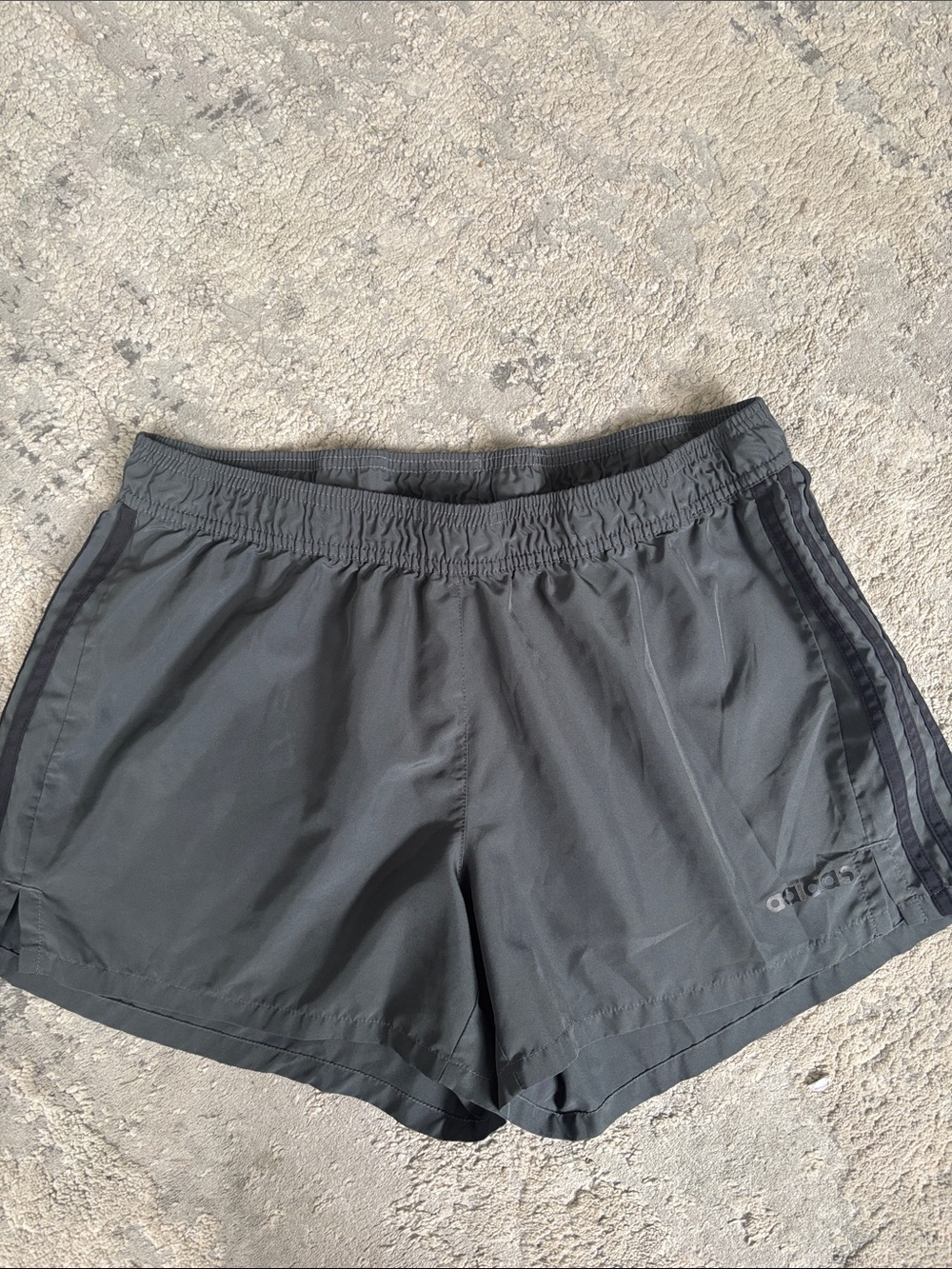 adidas Women's Charcoal Black Athletic Shorts